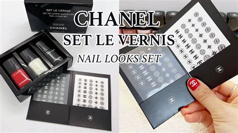 chanel nail polish set 2015|SET LE VERNIS Nail looks set .